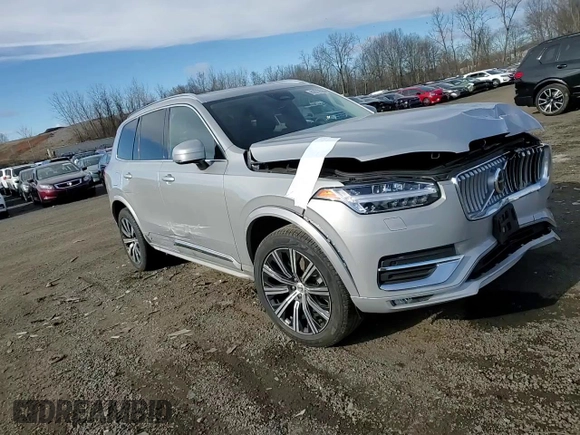 2024 Volvo XC90 Core Bright Theme with VIN YV4L12PK1R1187069, listed as a Copart auction lot 41672625 with 15,438 mi miles and Salvage Title. Bid and sale history available at carsss.com. Image 12.