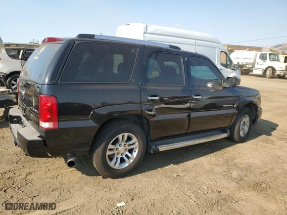 2003 Cadillac Escalade with VIN 1GYEC63T63R279728, listed as a Copart auction lot 73736554 with 128,564 mi miles and Salvage Title. Bid and sale history available at carsss.com. Image 3.
