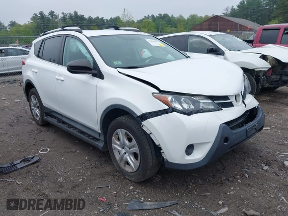 2015 Toyota RAV4 LE with VIN 2T3BFREV6FW319987, listed as a IAAI auction lot 42254295 with 110,126 mi miles and . Bid and sale history available at DreamBid. Image 1.