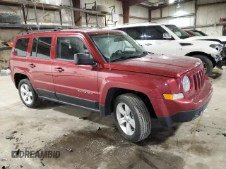 2014 Jeep Patriot Latitude z VIN 1C4NJRFB0ED714162, wystawiony jako Copart lot #55055685 z przebiegiem 122 698 mil mil oraz Szkoda całkowita • Salvage title. Historia ofert i sprzedaży dostępna na DreamBid. Obrazek 4.