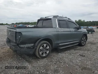 2017 Honda Ridgeline RTL-E with VIN 5FPYK3F77HB009995, listed as a Copart auction lot 59954705 with 119,381 mi miles and Salvage title. Bid and sale history available at DreamBid. Image 3.