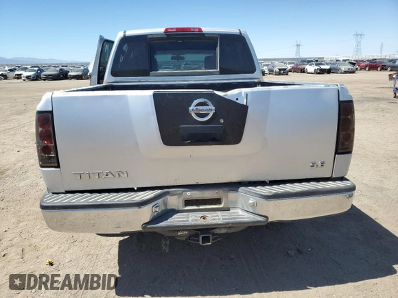 2005 Nissan Titan XE with VIN 1N6AA07AX5N564617, listed as a Copart auction lot 71100924 with 259,082 mi miles and Salvage Title. Bid and sale history available at DreamBid. Image 6.