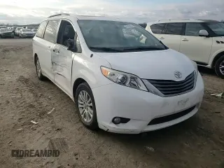 2012 Toyota Sienna XLE AAS with VIN 5TDYK3DC6CS277532, listed as a Copart auction lot 47453945 with 130,451 mi miles and Salvage Title. Bid and sale history available at carsss.com. Image 12.