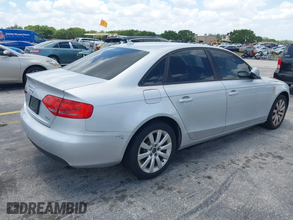 2012 Audi A4 2.0T Premium with VIN WAUAFAFLXCN001039, listed as a IAAI auction lot 42132814 with 158,413 mi miles. Bid and sale history available at carsss.com. Image 4.