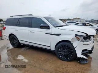2020 Lincoln Navigator Reserve with VIN 5LMJJ2LTXLEL01023, listed as a Copart auction lot 57403185 with 116,215 mi miles and Salvage title. Bid and sale history available at DreamBid. Image 4.