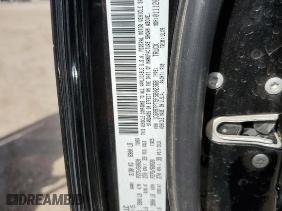 2015 Ram 1500 Laramie Limited z VIN 1C6RR7PT5FS602368, wystawiony jako Copart lot #50266245 z przebiegiem 181 055 mil mil oraz Szkoda całkowita • Salvage title. Historia ofert i sprzedaży dostępna na DreamBid. Obrazek 15.