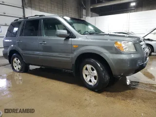 2008 Honda Pilot VP with VIN 5FNYF18298B050910, listed as a Copart auction lot 48613845 with 183,463 mi miles and Clean Title. Bid and sale history available at carsss.com. Image 4.