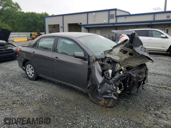 2011 Toyota Corolla L with VIN 2T1BU4EEXBC715031, listed as a Copart auction lot 52164695 with Not Provided miles and Salvage Title. Bid and sale history available at carsss.com. Image 4.