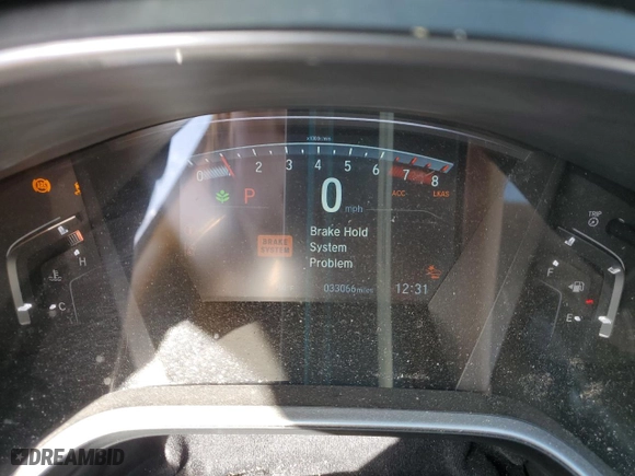 2018 Honda CR-V EX-L with VIN 7FARW1H82JE014835, listed as a Copart auction lot 83828854 with 33,066 mi miles and Salvage Title. Bid and sale history available at carsss.com. Image 9.