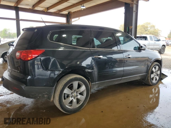 2012 Chevrolet Traverse 1LT with VIN 1GNKRGED5CJ408681, listed as a Copart auction lot 51266715 with 179,662 mi miles and Salvage Title. Bid and sale history available at DreamBid. Image 3.