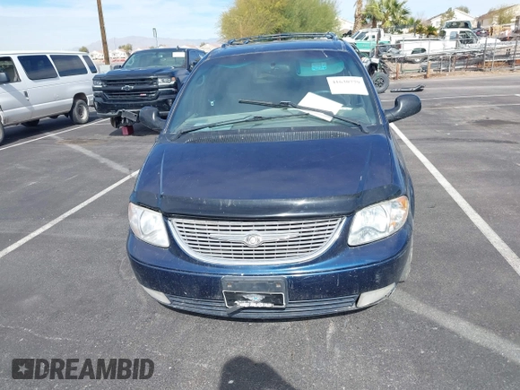 2001 Chrysler Town & Country Limited with VIN 2C8GP64L81R128221, listed as a IAAI auction lot 41630779 with 275,215 mi miles. Bid and sale history available at carsss.com. Image 6.