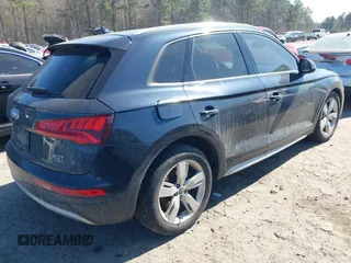 2018 Audi Q5 Premium with VIN WA1ANAFY8J2084416, listed as a IAAI auction lot 41661460 with 98,349 mi miles and . Bid and sale history available at DreamBid. Image 4.
