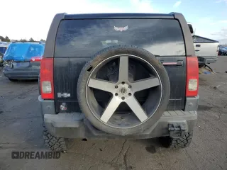2007 Hummer H3 SUV with VIN 5GTDN13E578105671, listed as a Copart auction lot 43462365 with 266,933 mi miles and Clean Title. Bid and sale history available at DreamBid. Image 6.