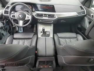 2023 BMW X5 xDrive40i with VIN 5UXCR6C02P9P07428, listed as a Copart auction lot 53520485 with 46,006 mi miles and Salvage title. Bid and sale history available at DreamBid. Image 8.