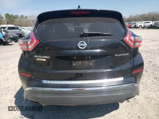 2018 Nissan Murano Platinum with VIN 5N1AZ2MG1JN155413, listed as a Copart auction lot 46956355 with 111,036 mi miles and Salvage Title. Bid and sale history available at carsss.com. Image 6.