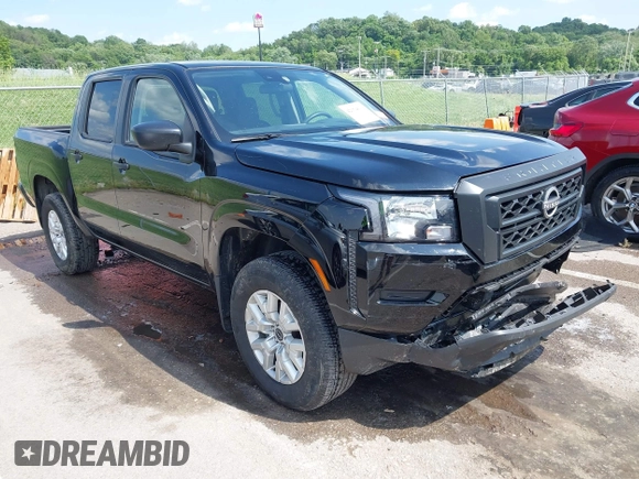 2023 Nissan Frontier SV with VIN 1N6ED1EK9PN640468, listed as a IAAI auction lot 42374631 with 35,447 mi miles and . Bid and sale history available at DreamBid. Image 1.