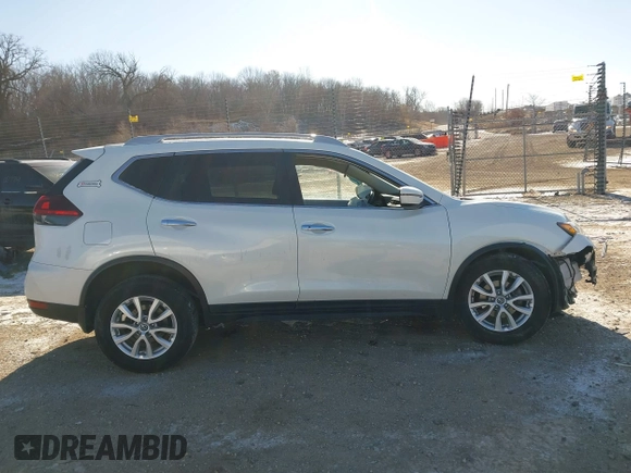 2020 Nissan Rogue S with VIN 5N1AT2MV5LC791184, listed as a IAAI auction lot 41341151 with 55,007 mi miles. Bid and sale history available at carsss.com. Image 13.