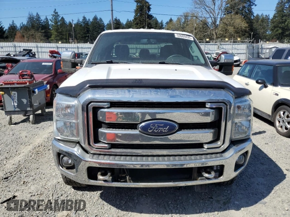 2016 Ford Super Duty F-250 SRW Lariat with VIN 1FT7W2BT1GEB42452, listed as a Copart auction lot 53689435 with 144,891 mi miles and Salvage Title. Bid and sale history available at carsss.com. Image 5.
