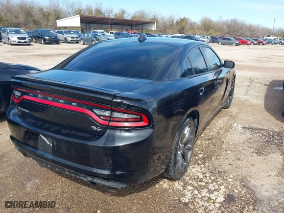 2017 Dodge Charger R/T with VIN 2C3CDXCT2HH525153, listed as a IAAI auction lot 41484962 with NaN miles. Bid and sale history available at carsss.com. Image 4.