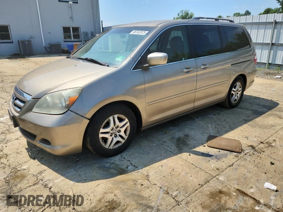 2006 Honda Odyssey EX с VIN 5FNRL38466B016852, выставлен на аукционе Copart как лот 66762975 с пробегом 263 992 миль миль и Чистый • Clean title. История ставок и продаж доступна на DreamBid. Изображение 1.
