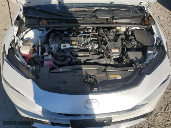 2023 Toyota Prius LE with VIN JTDADABU7P3003338, listed as a Copart auction lot 77758054 with 24,174 mi miles and Salvage Title. Bid and sale history available at carsss.com. Image 11.