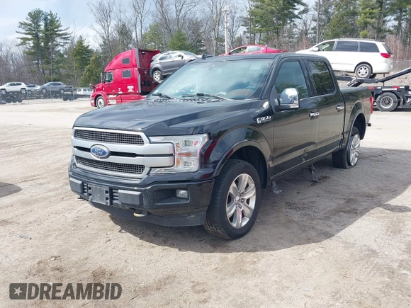2018 Ford F-150 XL with VIN 1FTEW1E50JFB17798, listed as a IAAI auction lot 41882030 with 189,084 mi miles and . Bid and sale history available at DreamBid. Image 2.