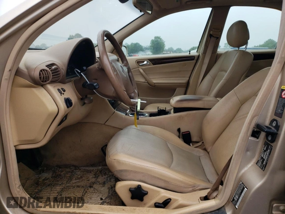 2003 Mercedes-Benz C 240 с VIN WDBRF81J13F374211, выставлен на аукционе Copart как лот 61156455 с пробегом 83 001 миль миль и Списание • Salvage title. История ставок и продаж доступна на DreamBid. Изображение 7.