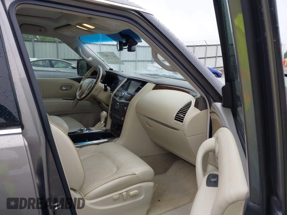 2015 Infiniti QX80 with VIN JN8AZ2NE2F9086138, listed as a IAAI auction lot 42365112 with 174,818 mi miles and . Bid and sale history available at DreamBid. Image 5.