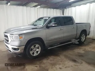 2021 Ram 1500 Big Horn with VIN 1C6SRFFT3MN632039, listed as a IAAI auction lot 42844546 with 108,476 mi miles and . Bid and sale history available at DreamBid. Image 3.