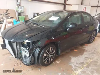2013 Honda Civic Sdn EX-L with VIN 19XFB2F90DE093332, listed as a IAAI auction lot 41717210 with 89,817 mi miles. Bid and sale history available at carsss.com. Image 18.
