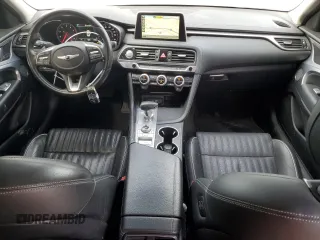 2019 Genesis G70 2.0T Advanced with VIN KMTG34LA6KU027024, listed as a Copart auction lot 78236714 with 29,044 mi miles and Salvage Title. Bid and sale history available at carsss.com. Image 8.
