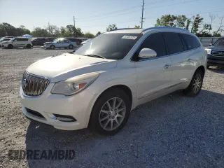 2013 Buick Enclave Leather with VIN 5GAKRCKD0DJ120737, listed as a Copart auction lot 52486105 with 203,792 mi miles and Salvage Title. Bid and sale history available at carsss.com. Image 1.