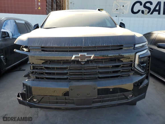 2025 Chevrolet Suburban RST with VIN 1GNS6ERL1SR112782, listed as a Copart auction lot 86405104 with 1,235 mi miles and Salvage Title. Bid and sale history available at carsss.com. Image 5.