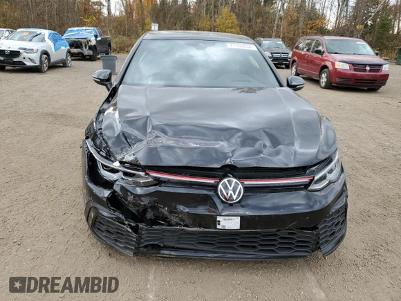 2022 Volkswagen Golf GTI Autobahn with VIN WVW687CDXNW170929, listed as a Copart auction lot 77160634 with 35,235 mi miles and Salvage Title. Bid and sale history available at carsss.com. Image 5.