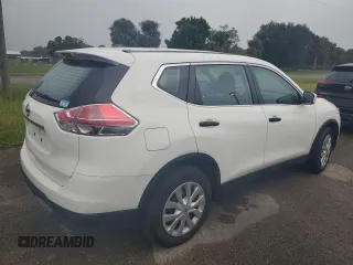 2016 Nissan Rogue SV with VIN 5N1AT2MT6GC783602, listed as a Copart auction lot 77041604 with Not Provided miles and Salvage Title. Bid and sale history available at DreamBid. Image 3.