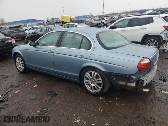 2005 Jaguar S-Type with VIN SAJWA01T35FN13152, listed as a Copart auction lot 46367335 with 117,647 mi miles and Clean Title. Bid and sale history available at DreamBid. Image 2.