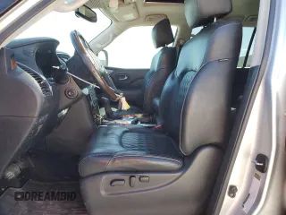 2019 Infiniti QX80 LUXE with VIN JN8AZ2NF0K9682237, listed as a Copart auction lot 76458054 with 200,619 mi miles and Non Repairable. Bid and sale history available at carsss.com. Image 7.