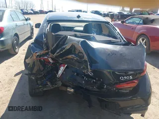 2019 Infiniti Q50 3.0t LUXE with VIN JN1EV7AR6KM591124, listed as a IAAI auction lot 41683686 with 66,529 mi miles. Bid and sale history available at carsss.com. Image 6.