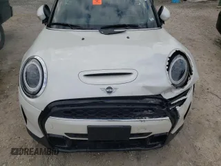 2023 MINI Convertible Cooper S with VIN WMW43DL01P3R28109, listed as a Copart auction lot 58678604 with 3,682 mi miles and Salvage Title. Bid and sale history available at carsss.com. Image 11.