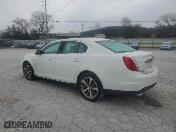 2009 Lincoln MKS with VIN 1LNHM93RX9G613958, listed as a Copart auction lot 49293785 with Not Provided miles and Salvage Title. Bid and sale history available at DreamBid. Image 2.