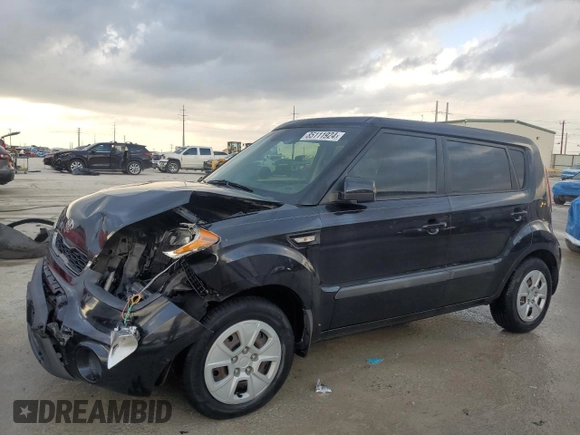 2013 Kia Soul with VIN KNDJT2A52D7535555, listed as a Copart auction lot 85111924 with 73,362 mi miles and Salvage Title. Bid and sale history available at carsss.com. Image 1.