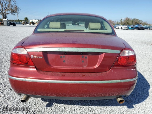 2008 Jaguar S-Type 3.0 with VIN SAJWA01A78FN88763, listed as a Copart auction lot 42589585 with 127,271 mi miles and Non Repairable. Bid and sale history available at carsss.com. Image 6.