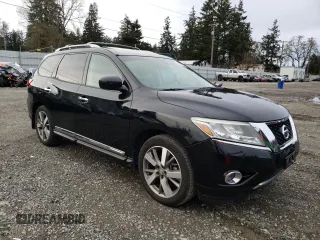 2015 Nissan Pathfinder S z VIN 5N1AR2MM2FC605868, wystawiony jako Copart lot #45898125 z przebiegiem 168 481 mil mil oraz Szkoda całkowita • Salvage title. Historia ofert i sprzedaży dostępna na DreamBid. Obrazek 4.