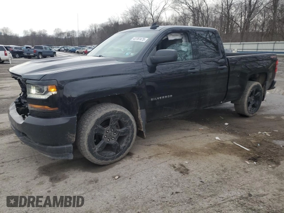 2017 Chevrolet Silverado 1500 Work Truck with VIN 1GCVKNEC7HZ361670, listed as a Copart auction lot 43787475 with 133,341 mi miles and Salvage Title. Bid and sale history available at carsss.com. Image 1.