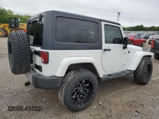 2013 Jeep Wrangler Sahara with VIN 1C4AJWBGXDL579341, listed as a Copart auction lot 55970815 with 105,961 mi miles and Salvage title. Bid and sale history available at DreamBid. Image 3.