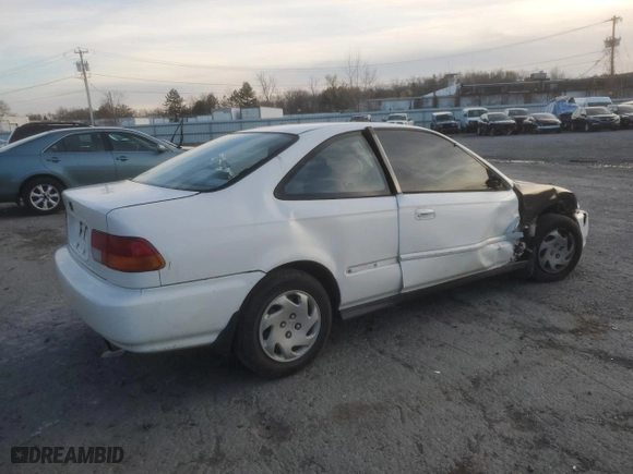 1996 Honda Civic EX with VIN 1HGEJ8148TL036123, listed as a Copart auction lot 81915294 with 203,612 mi miles and Salvage Title. Bid and sale history available at carsss.com. Image 3.