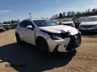 2025 Lexus NX with VIN JTJGGCEZ7S5011079, listed as a Copart auction lot 46956335 with 1,959 mi miles and Salvage Title. Bid and sale history available at carsss.com. Image 12.
