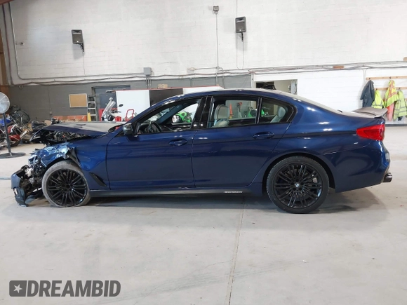 2019 BMW 5 Series 540i with VIN WBAJE5C52KWW10554, listed as a IAAI auction lot 42585059 with 71,082 mi miles and . Bid and sale history available at DreamBid. Image 14.