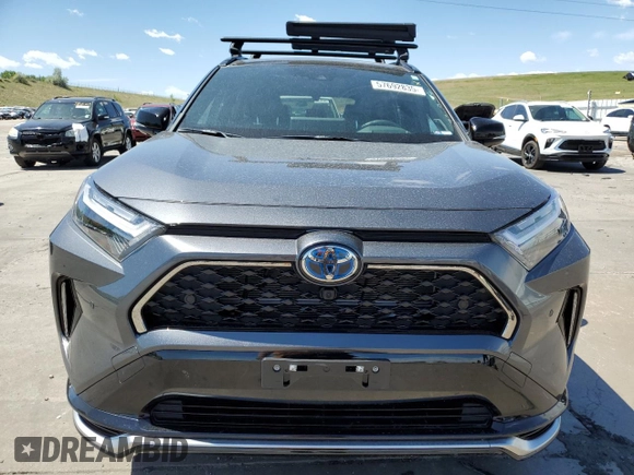 2024 Toyota RAV4 XSE with VIN JTMFB3FV7RD185694, listed as a Copart auction lot 57692835 with 11,900 mi miles and Salvage title. Bid and sale history available at DreamBid. Image 5.