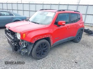 2017 Jeep Renegade Altitude with VIN ZACCJABB0HPF14936, listed as a IAAI auction lot 42356558 with 190,000 mi miles and . Bid and sale history available at DreamBid. Image 2.